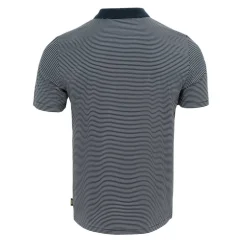 Micro Stripe Golf Polo Shirt Mens