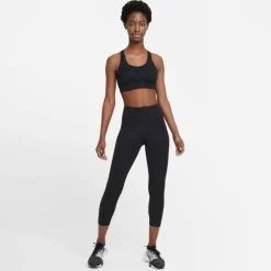Mid-Rise Crop Running Leggings