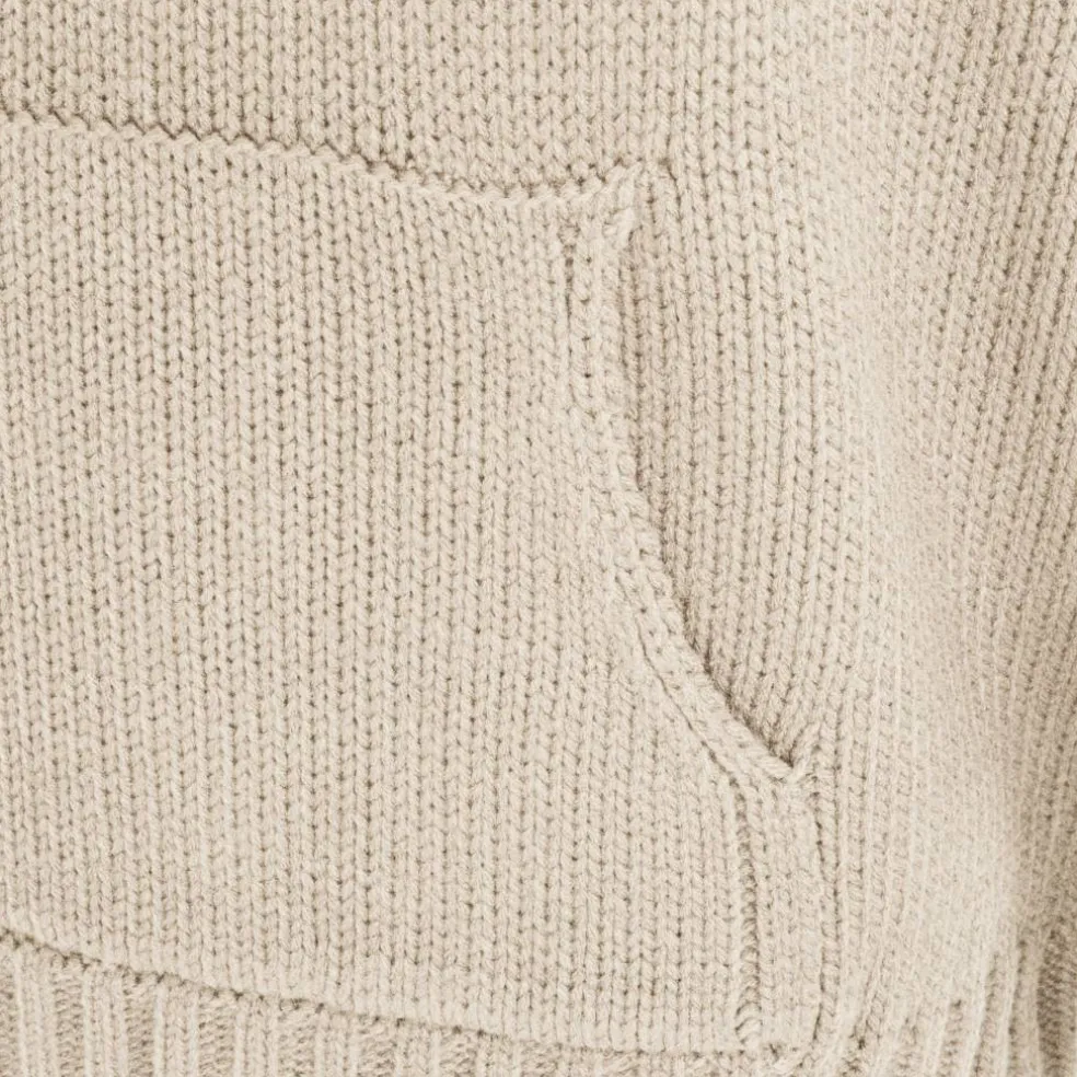 Miso Bow Knit Hood Ld54