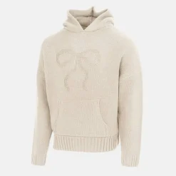 Miso Bow Knit Hood Ld54