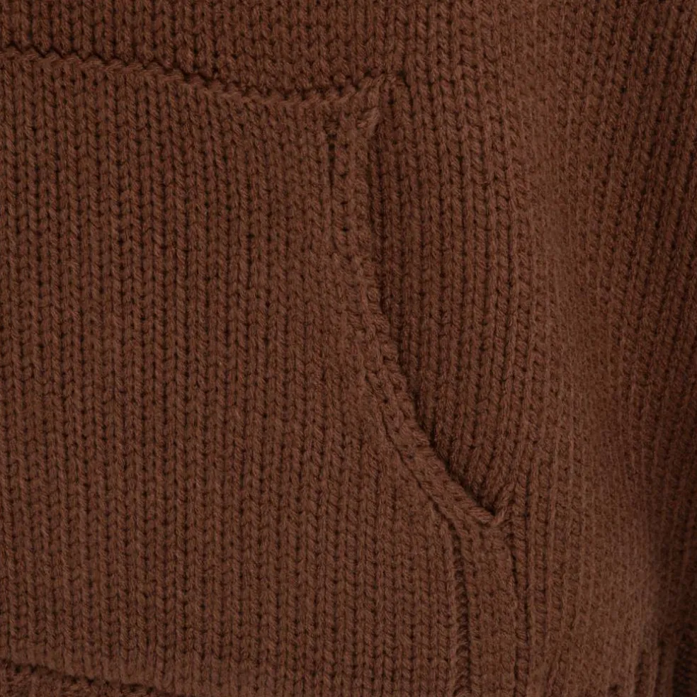 Miso Bow Knit Hood Ld54
