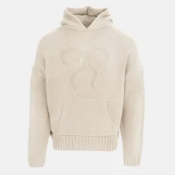 Miso Bow Knit Hood Ld54