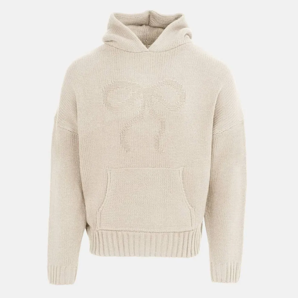 Miso Bow Knit Hood Ld54