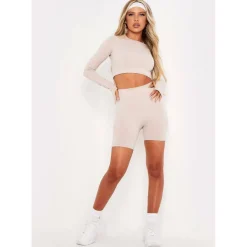 Missy Sport Seamless Cycle Gym Shorts