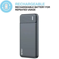 MITEC 10,000MAH POWER BANK BLACK