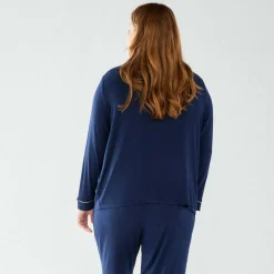 Modal Button Up Pyjama Set