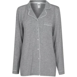Modal Button Up Pyjama Set