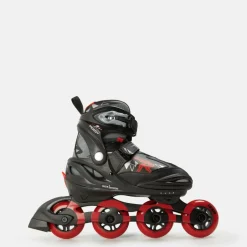 Moody Black/Blue Junior Skates