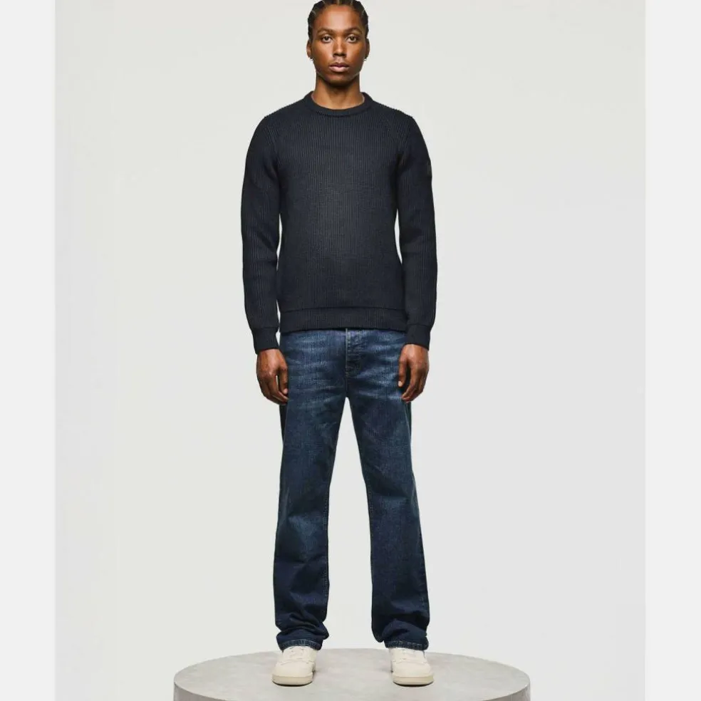 Morello Rib Crew Knit Sweater