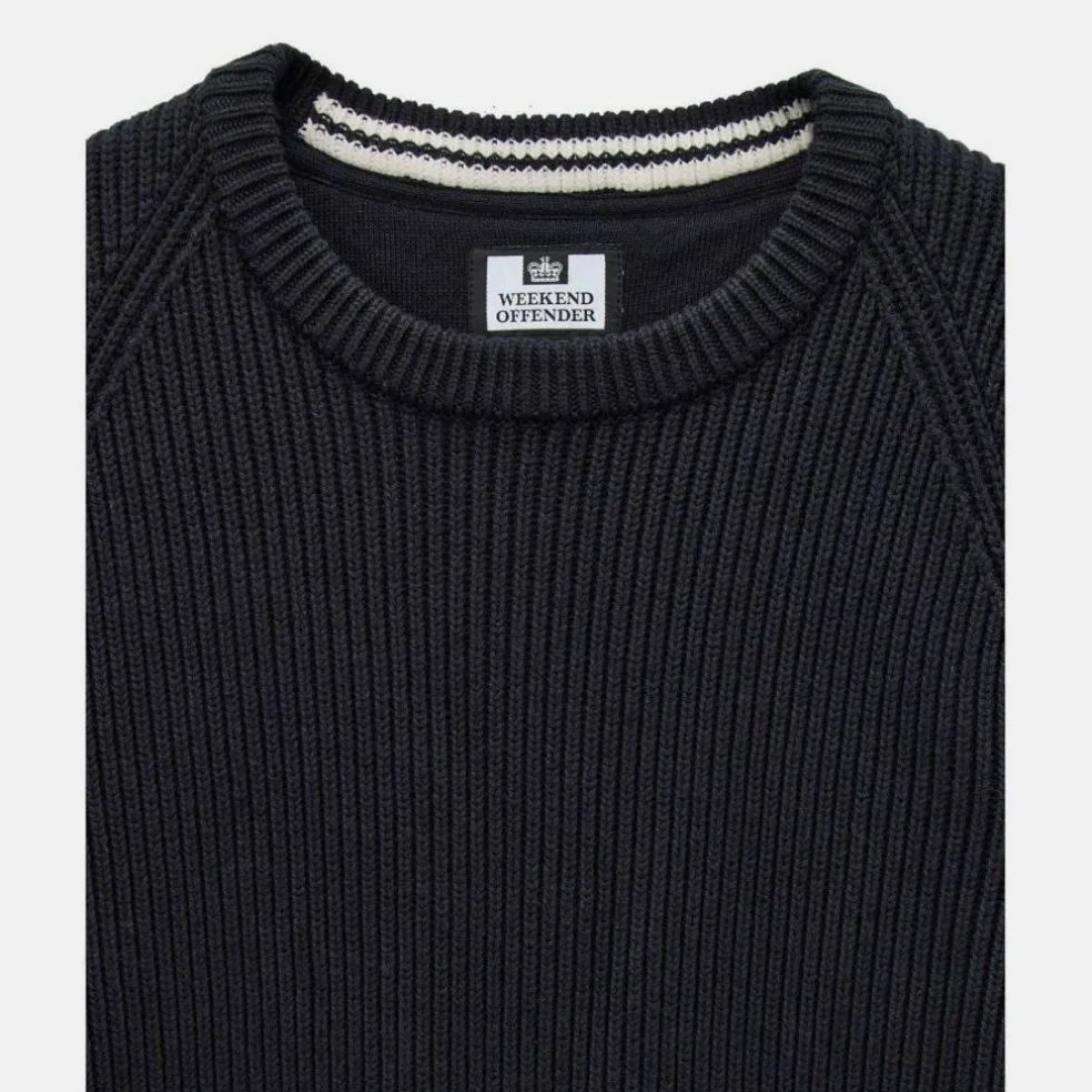 Morello Rib Crew Knit Sweater