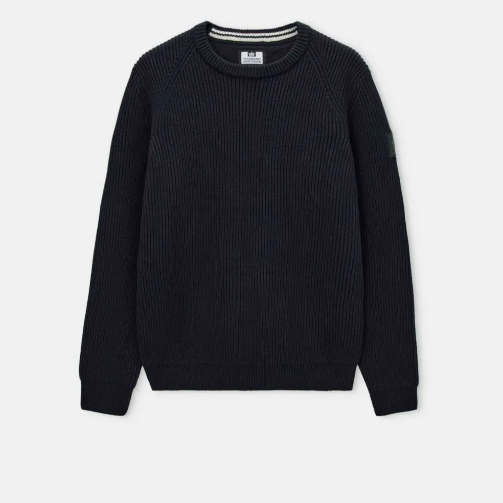 Morello Rib Crew Knit Sweater