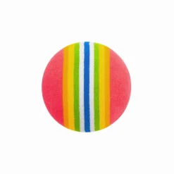 Multicolored Practice Foam Balls Pack of 6