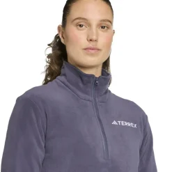 Multi Essentials 1/2 Zip Fleece Jacket Womens