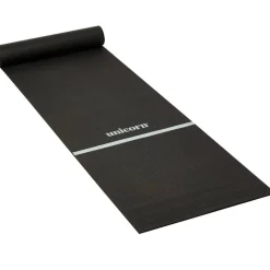 Non-Slip Black Darts Mat with White Oche Line