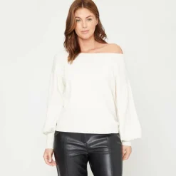 Off the Shoulder Jumper