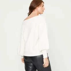 Off the Shoulder Jumper