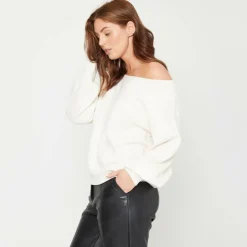 Off the Shoulder Jumper