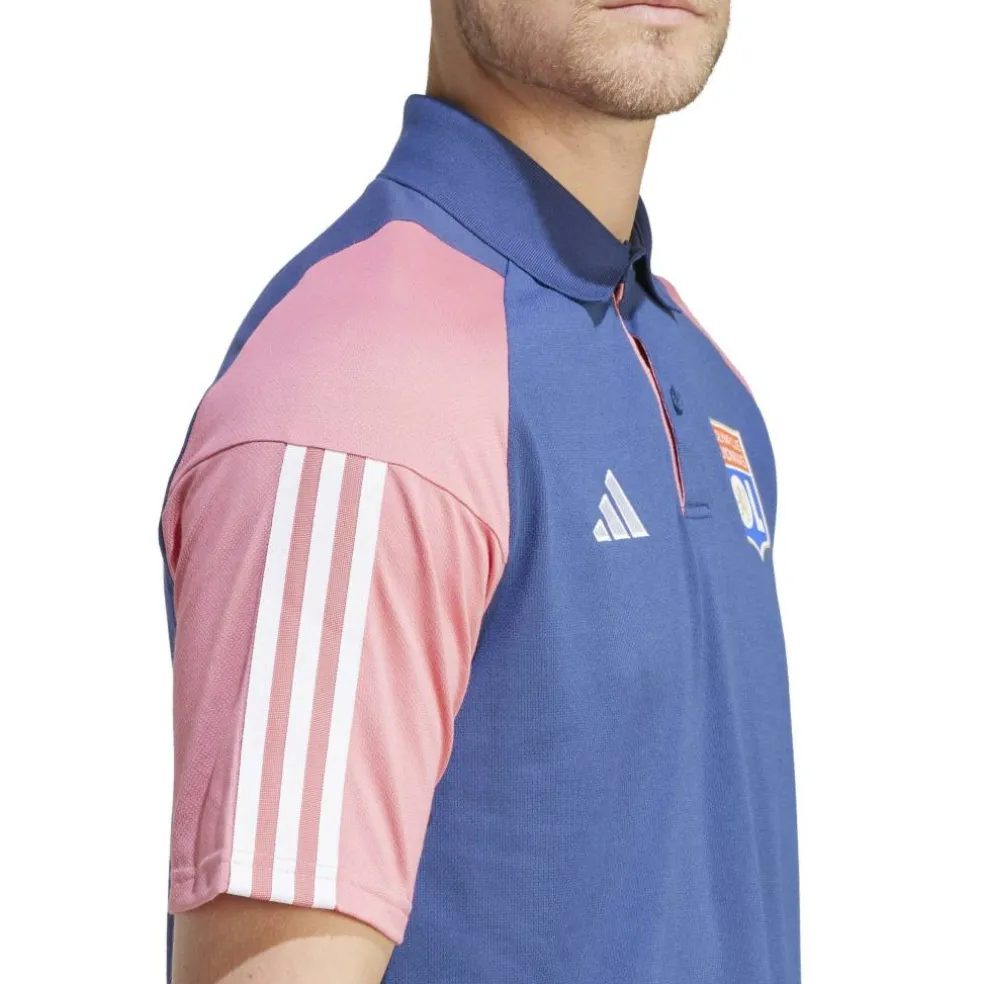 Olympique Lyonnais Tiro 23 Training Polo Shirt Adults