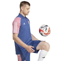 Olympique Lyonnais Tiro 23 Training Polo Shirt Adults