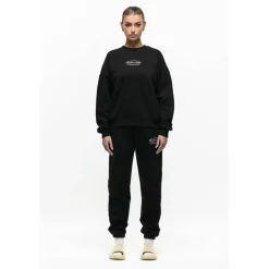 Oval Sweatshirt Black