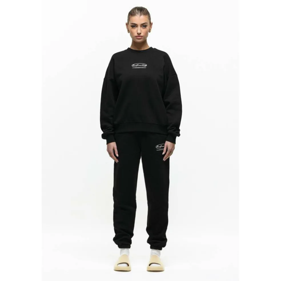 Oval Sweatshirt Black