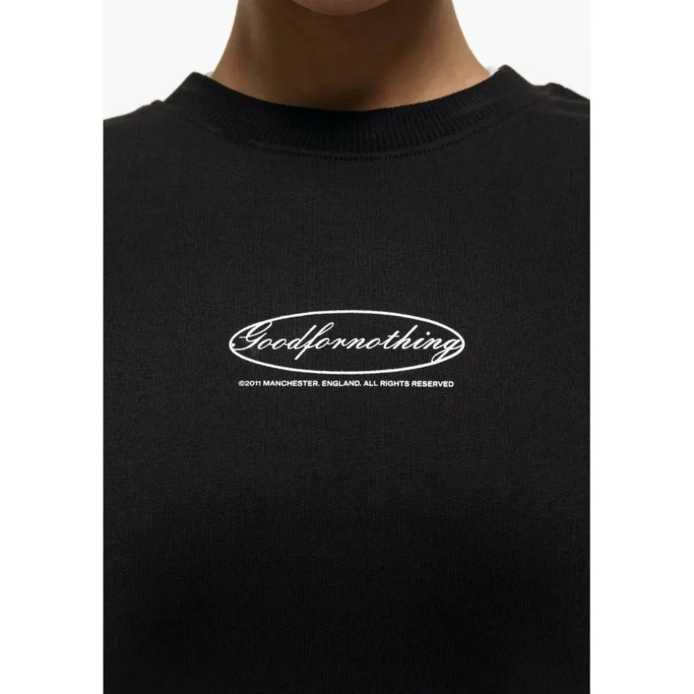 Oval Sweatshirt Black