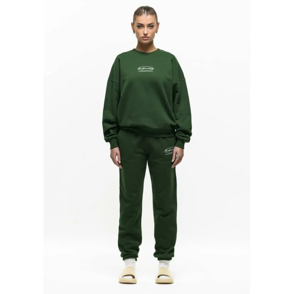 Oval Sweatshirt Dark Green