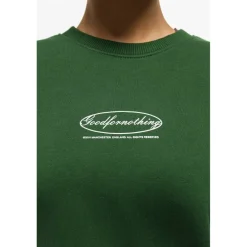 Oval Sweatshirt Dark Green