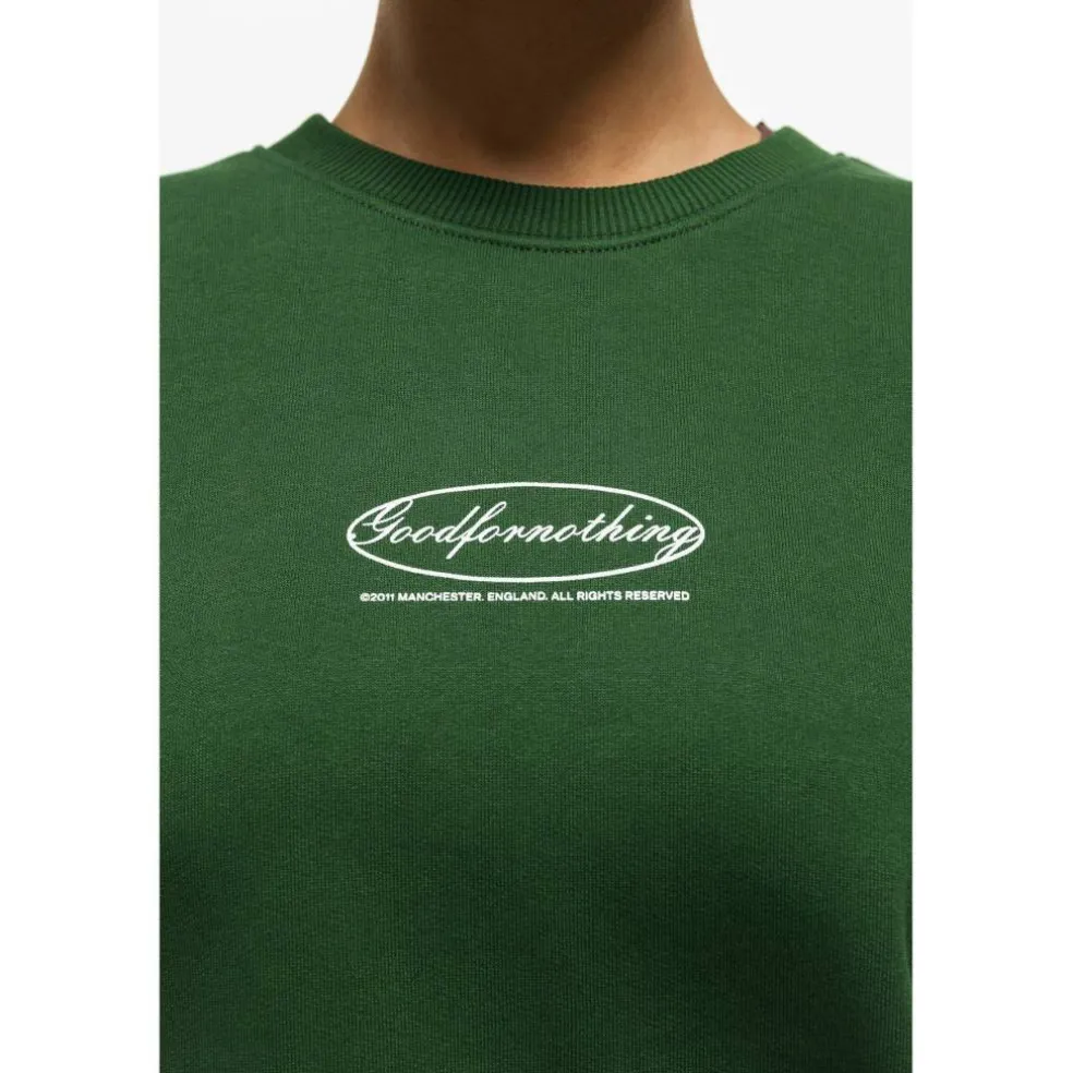 Oval Sweatshirt Dark Green