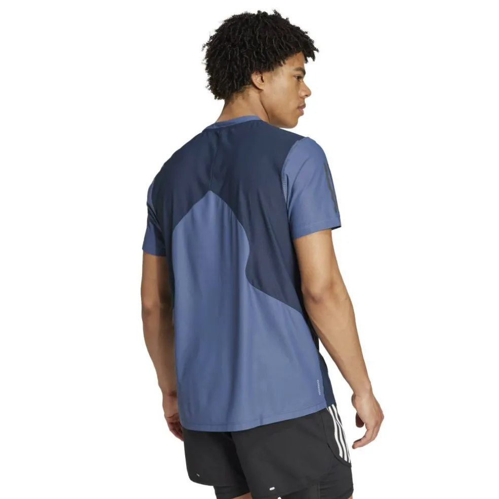 Own the Run Colourblock AEROREADY T-Shirt Mens