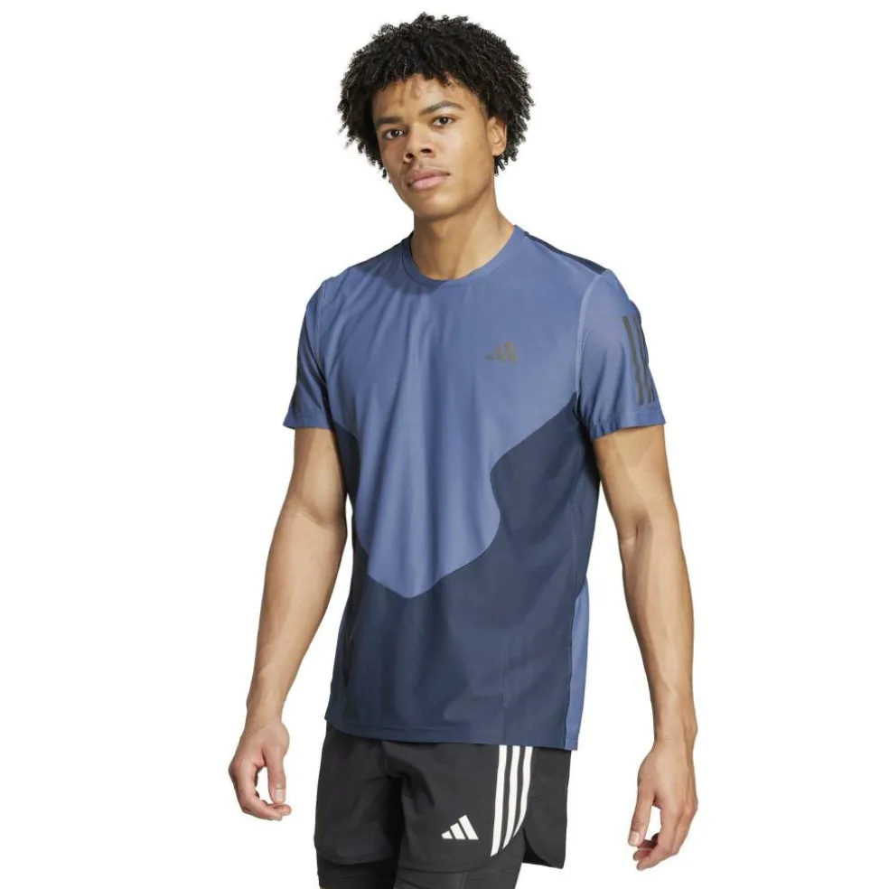 Own the Run Colourblock AEROREADY T-Shirt Mens
