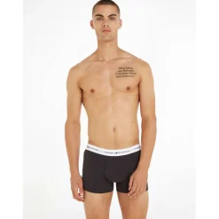 3-Pack Logo Waistband Trunks