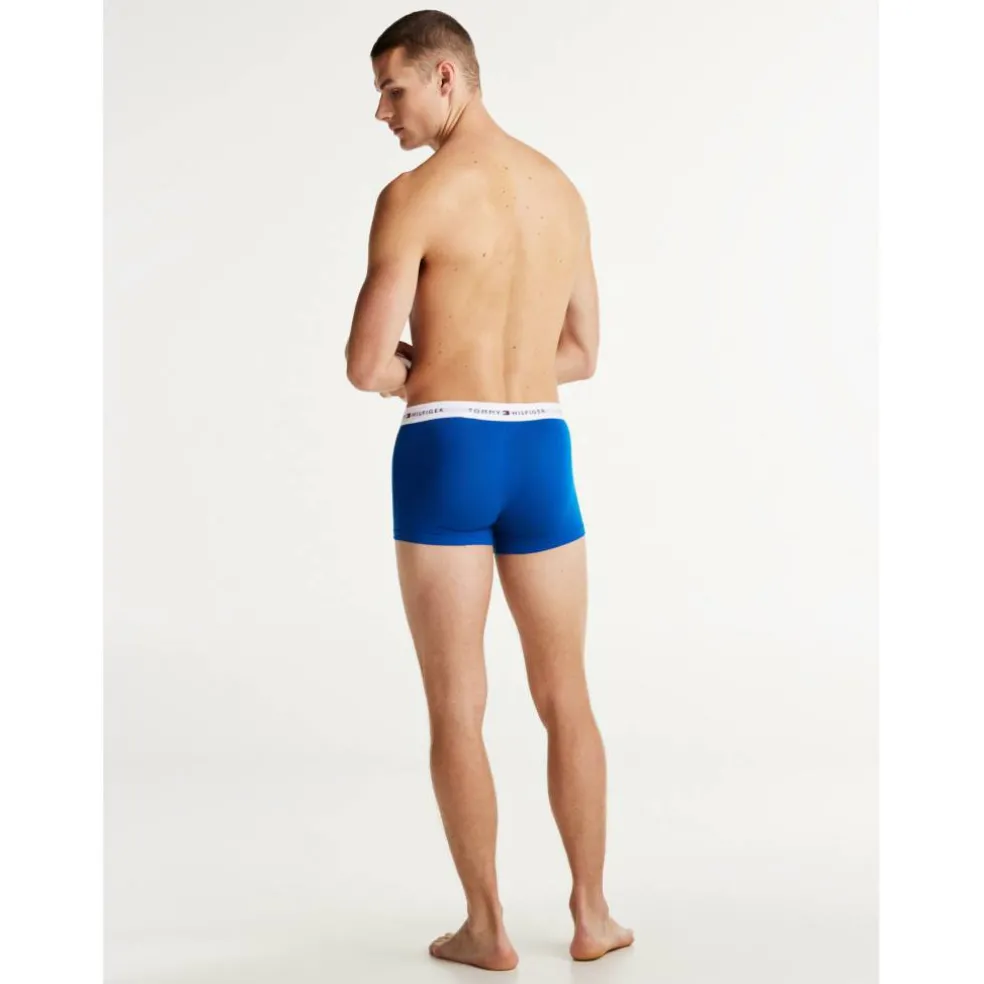 3-Pack Logo Waistband Trunks