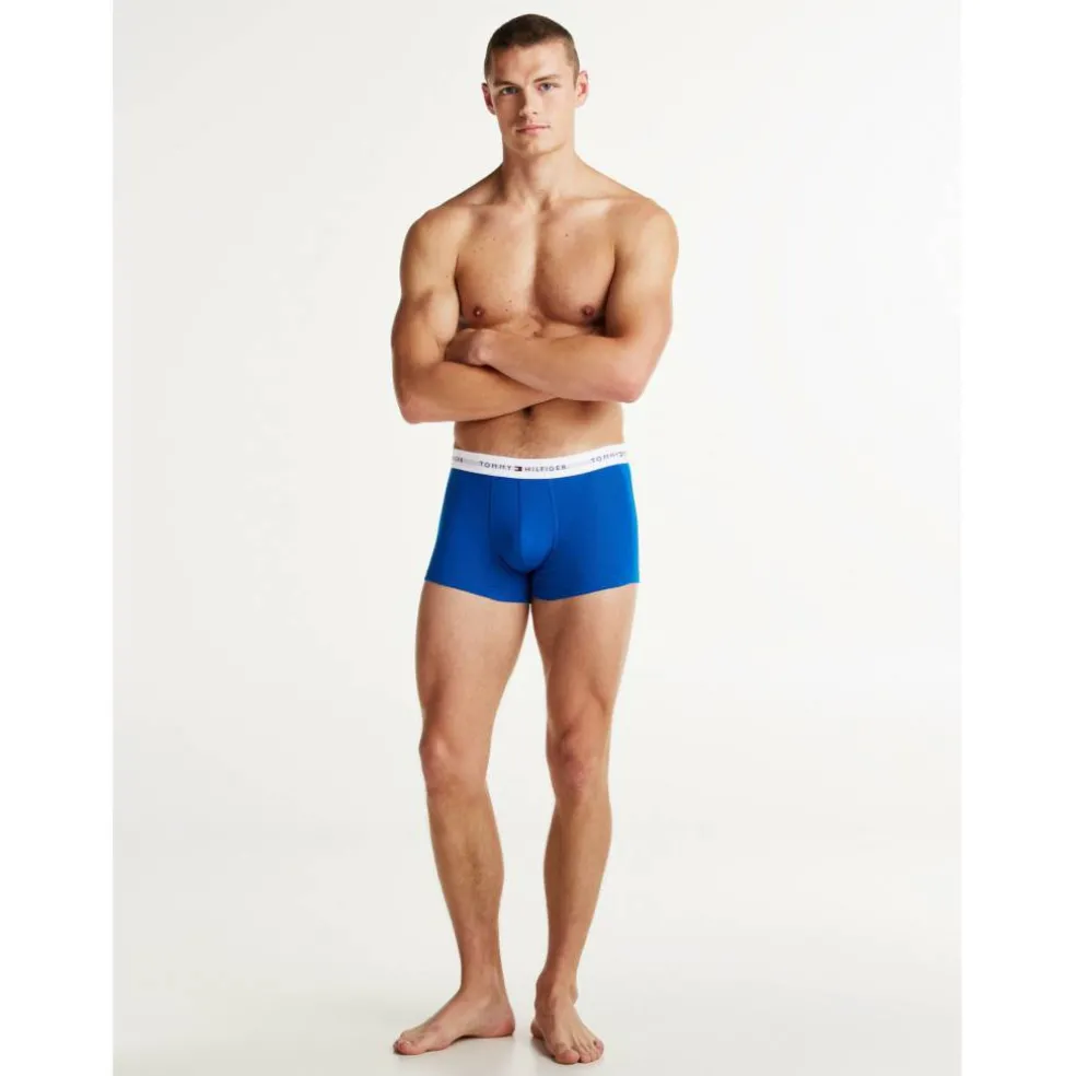 3-Pack Logo Waistband Trunks