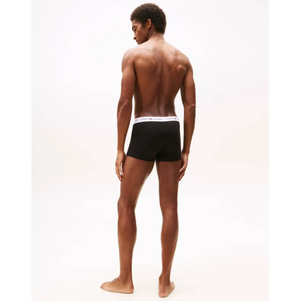 3-Pack Logo Waistband Trunks