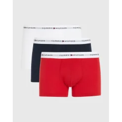 3-Pack Logo Waistband Trunks