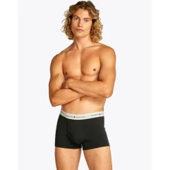 3-Pack Logo Waistband Trunks