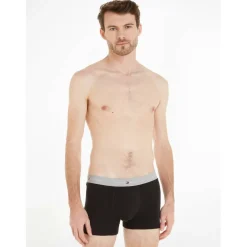 3-Pack Logo Waistband Trunks