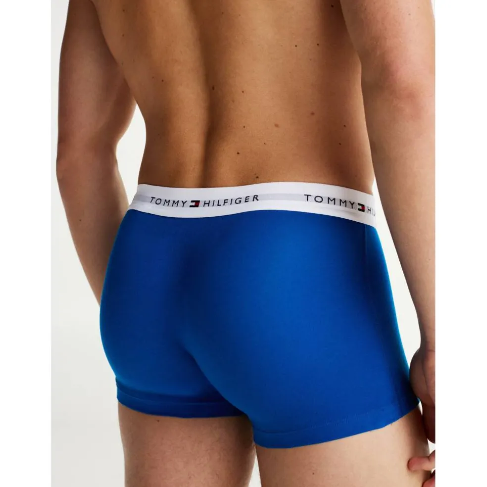 3-Pack Logo Waistband Trunks