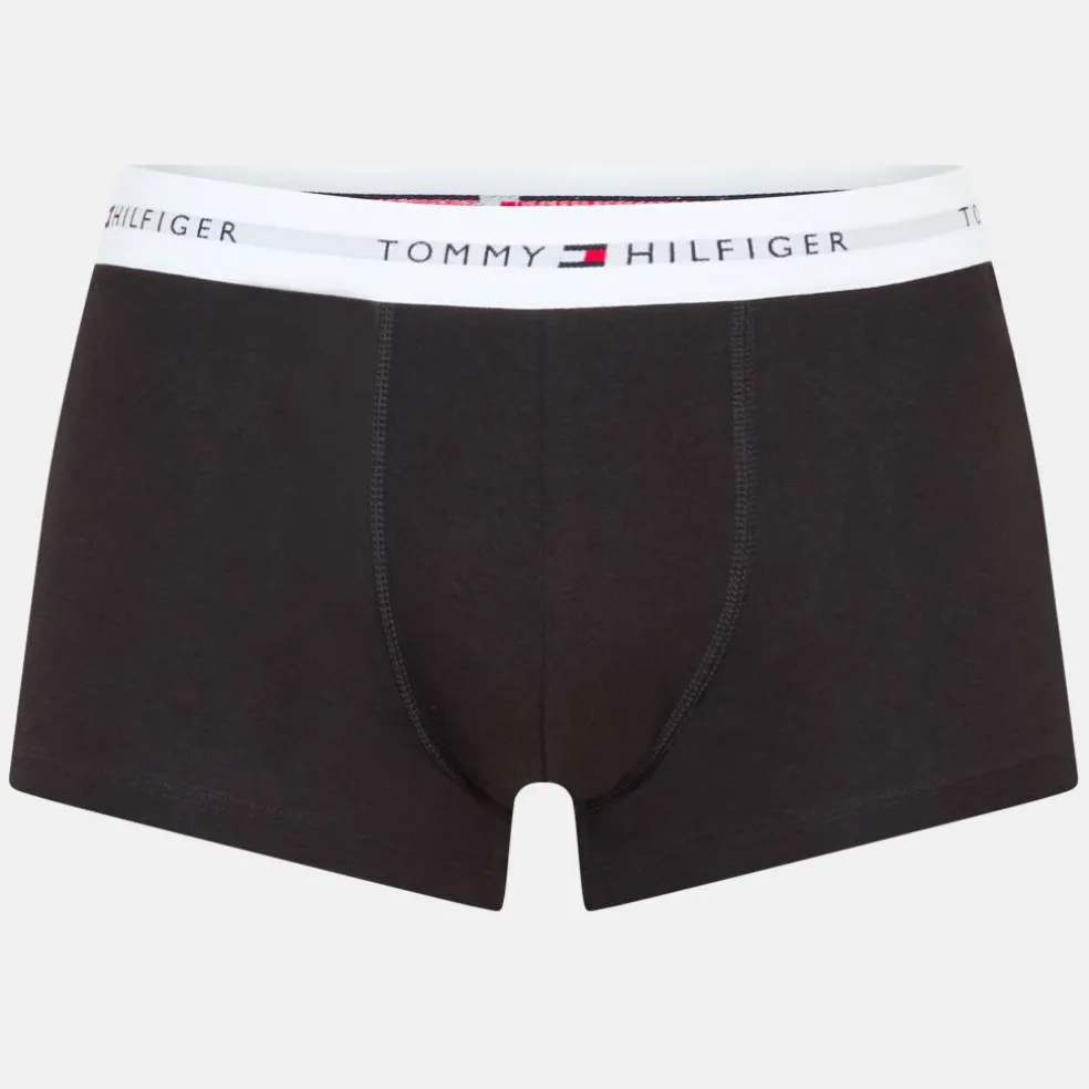 3-Pack Logo Waistband Trunks