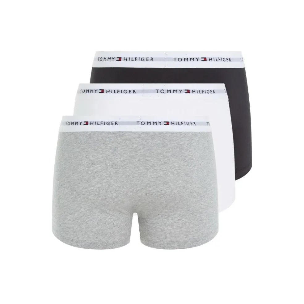 3-Pack Logo Waistband Trunks