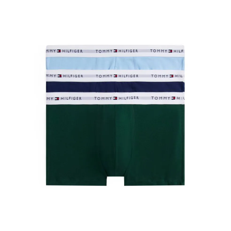 3-Pack Logo Waistband Trunks