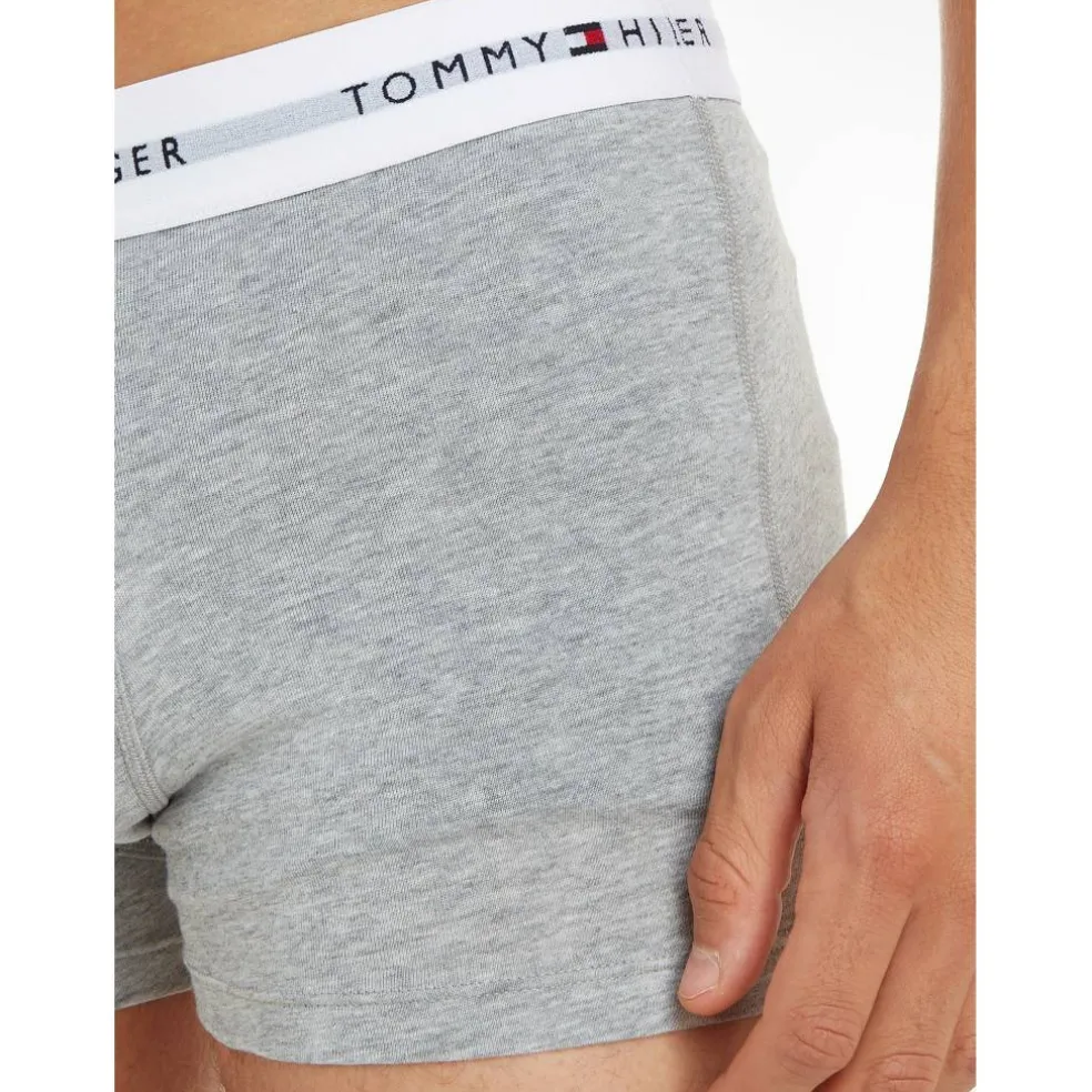 3-Pack Logo Waistband Trunks