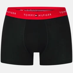3-Pack Logo Waistband Trunks