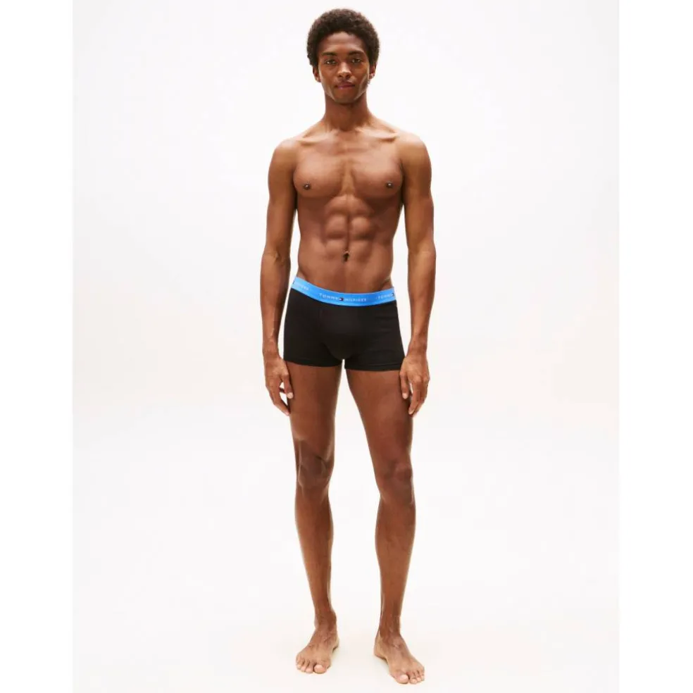 3-Pack Logo Waistband Trunks