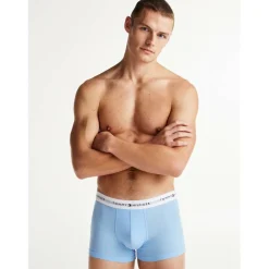 3-Pack Logo Waistband Trunks