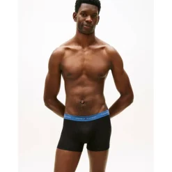 3-Pack Logo Waistband Trunks