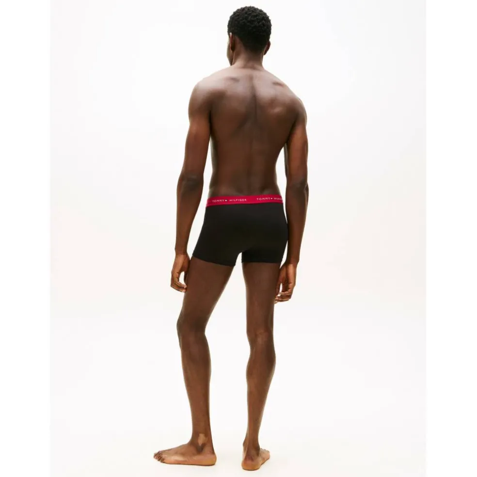 3-Pack Logo Waistband Trunks