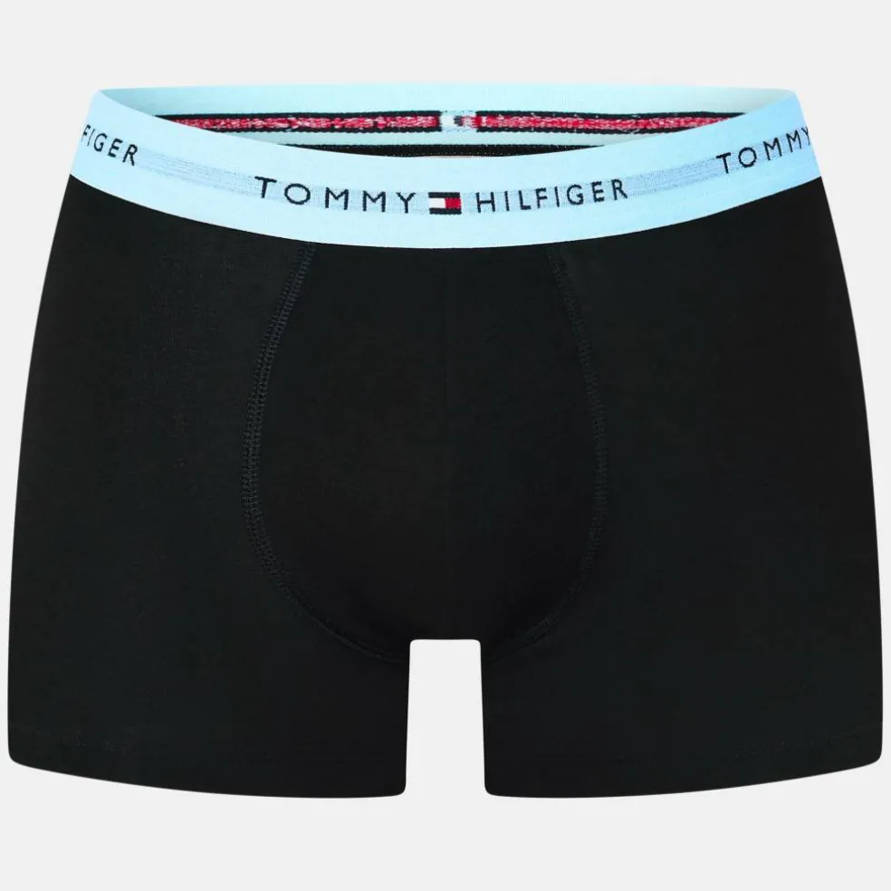 3-Pack Logo Waistband Trunks