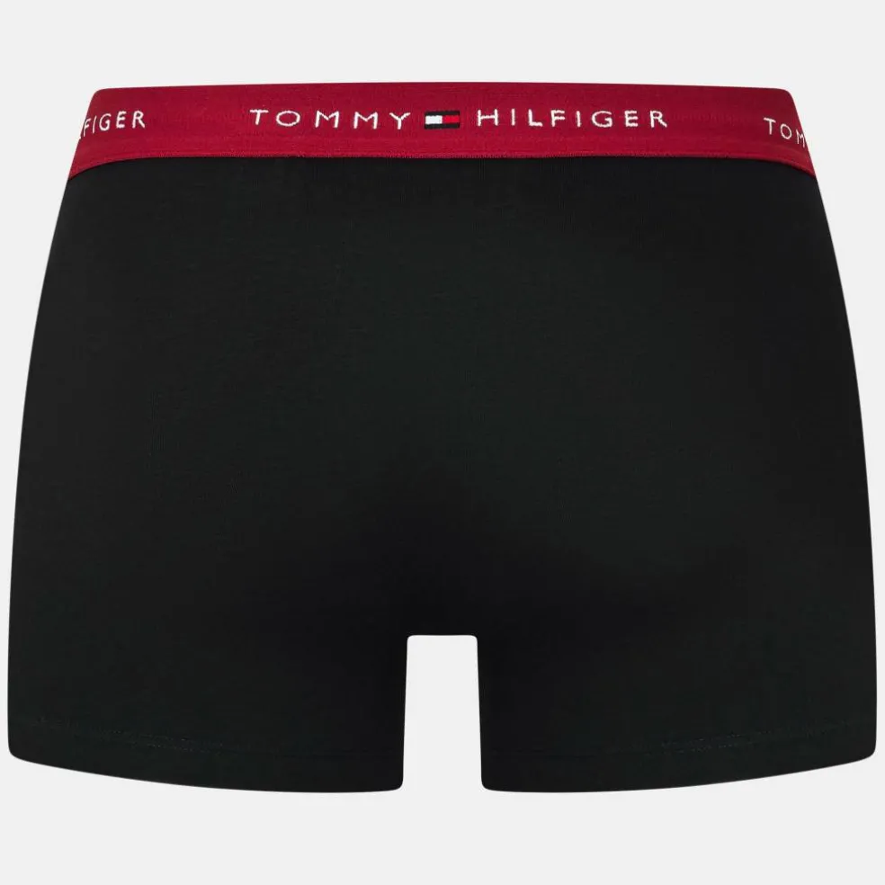 3-Pack Logo Waistband Trunks